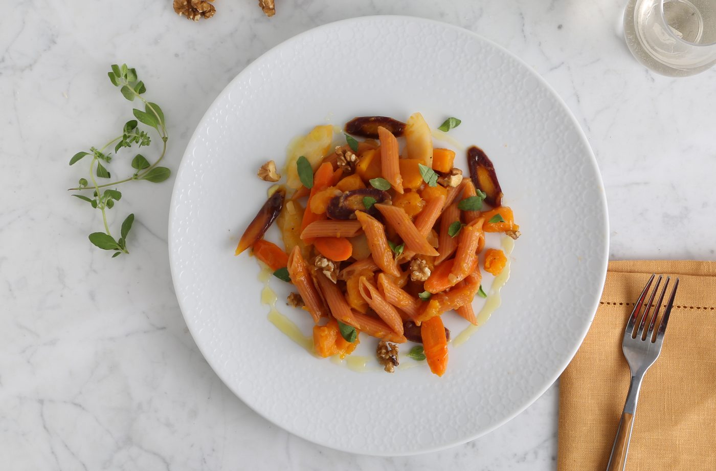 Try a red lentil pasta recipe for quick dinners