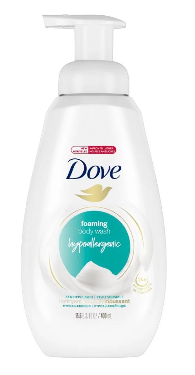 Dove Sensitive Skin Sulfate-Free Shower Foam Body Wash