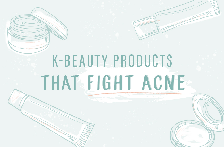 K-beauty acne fighters