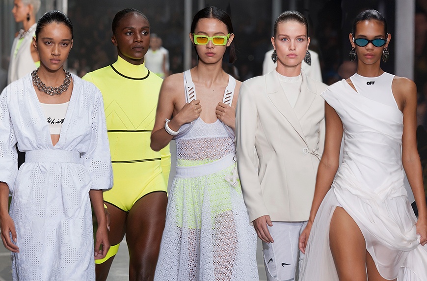 Athleisure trends from Off-White fashion show