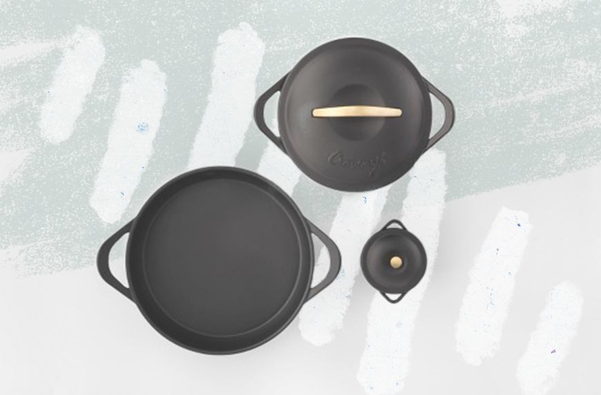 $40 cast iron cookware that's as pretty as Le Creuset
