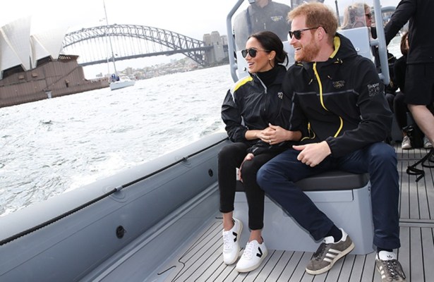 All About the French Sneakers Meghan Markle Laced up Down Under