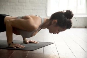 Can't do a yoga push-up? Try this chaturanga modification instead