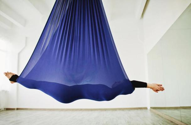 I Tried Anti-Gravity Yoga to Fulfill My Cirque Du Soleil Dreams—Here's What Happened