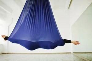 I tried anti-gravity yoga to fulfill my Cirque du Soleil dreams—here's what happened