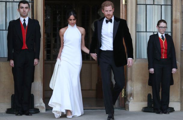 This $45 White Dress Is a Dead Ringer for Meghan Markle's Reception Gown