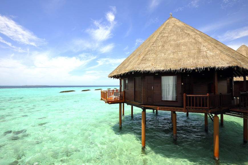 The best overwater bungalows to visit—for the health benefits