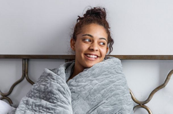 Can Weighted Blankets Quell Bedtime Anxiety? I Tried One to Find Out