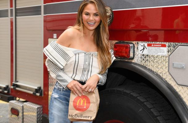 Chrissy Teigen Asked the Internet for Help Finding Healthy Fast Food, and the Responses Were...