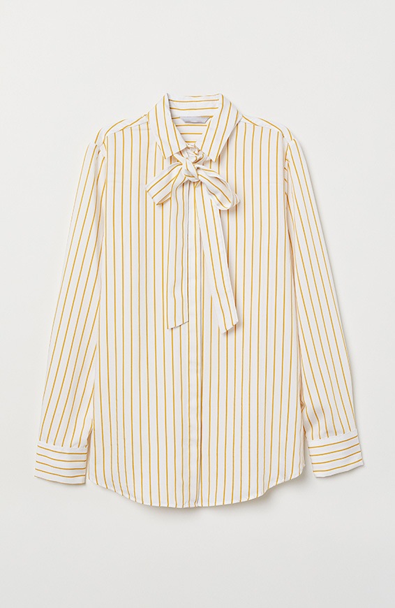 H&M Tie-front Blouse, $35