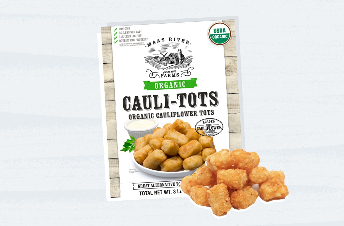 Coscto has now jumped on the cauliflower tots bandwagon and I’m here for it