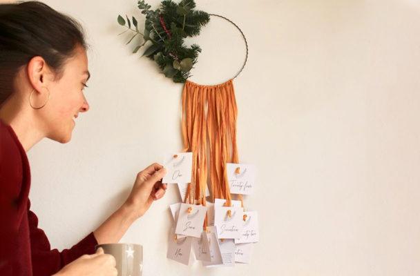 Turn This Pretty DIY, Self-Care Advent Calendar Into Your Mindfulness Practice for December