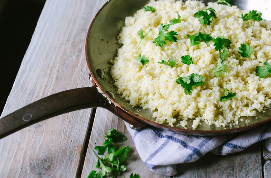 healthy takeout cauliflower rice