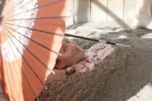 Can being buried in hot volcanic sand *really* help combat inflammation?