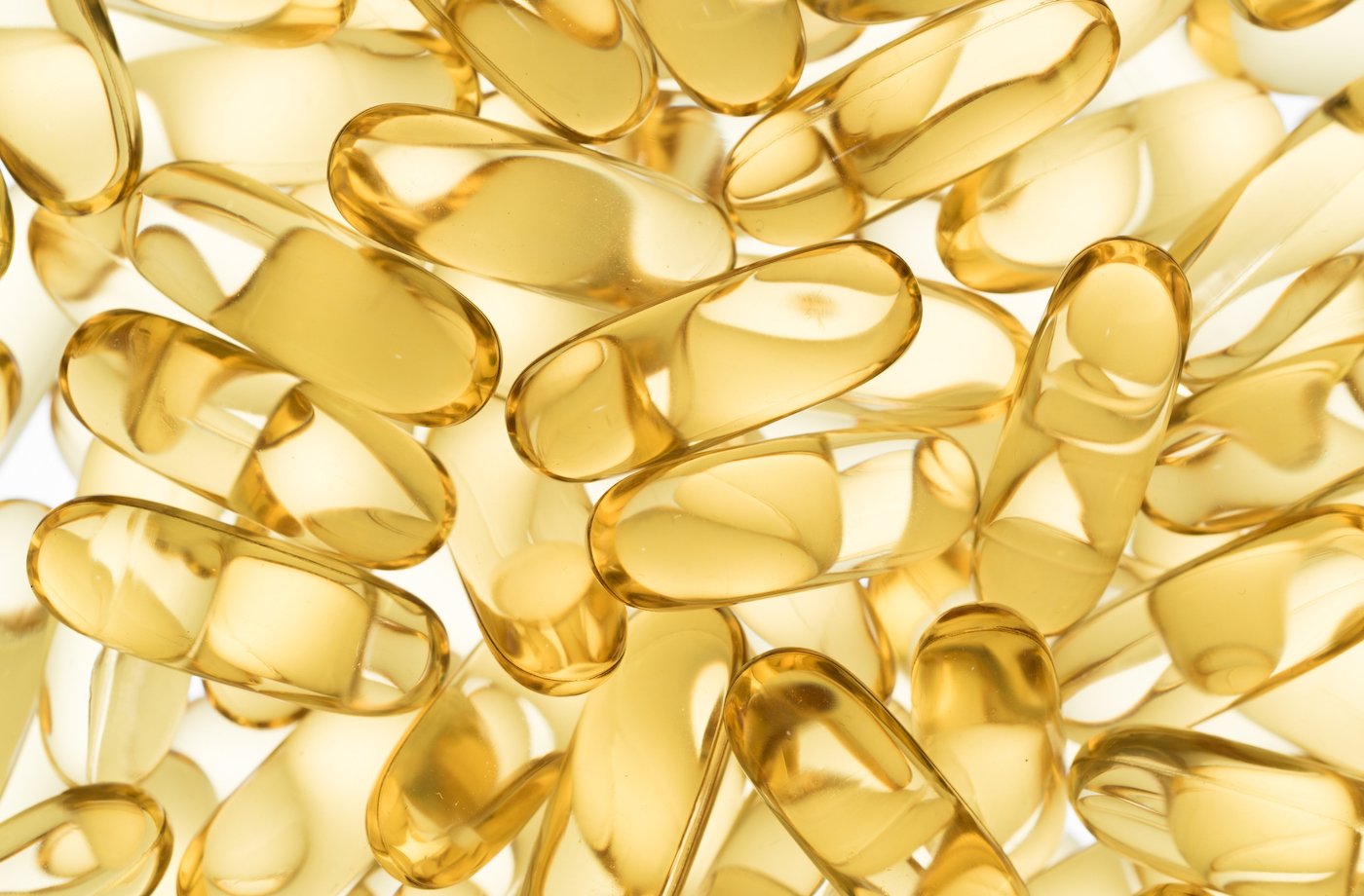 when to take vitamins fish oil vitamins close-up image
