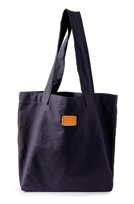 The Little Market Navy Shopping Tote, cute reusable bag