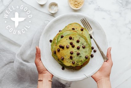 How to Keep a Lovefest Going All Day Long: Candice Kumai’s Matcha Pancakes