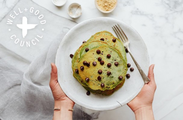 How to Keep a Lovefest Going All Day Long: Candice Kumai's Matcha Pancakes