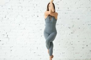 I exclusively wore jumpsuits to yoga for a month, and I have some thoughts...