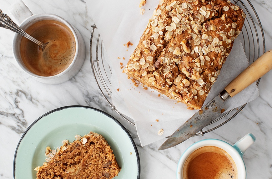 Put those mushy bananas on your counter to good use with this vegan banana bread recipe
