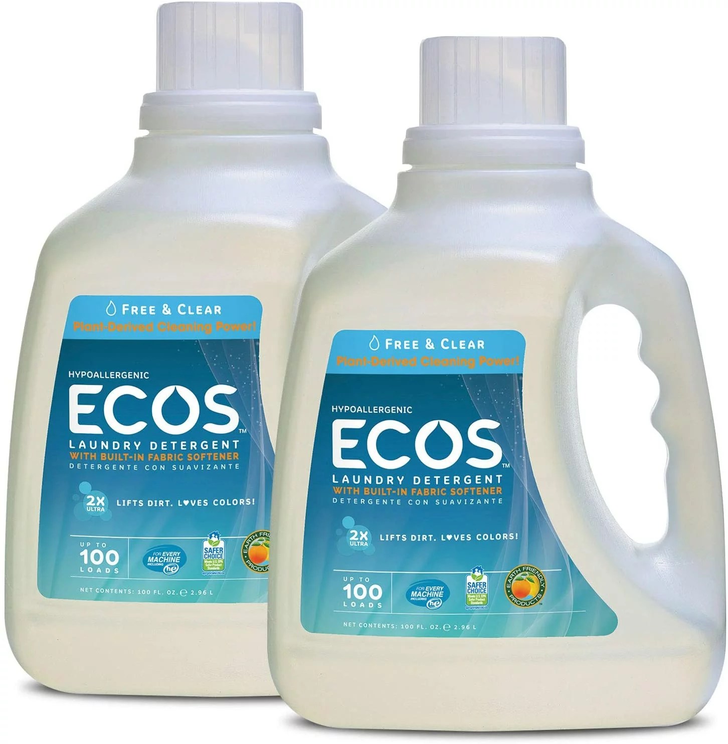 Ecos Liquid Laundry Detergent Free & Clear