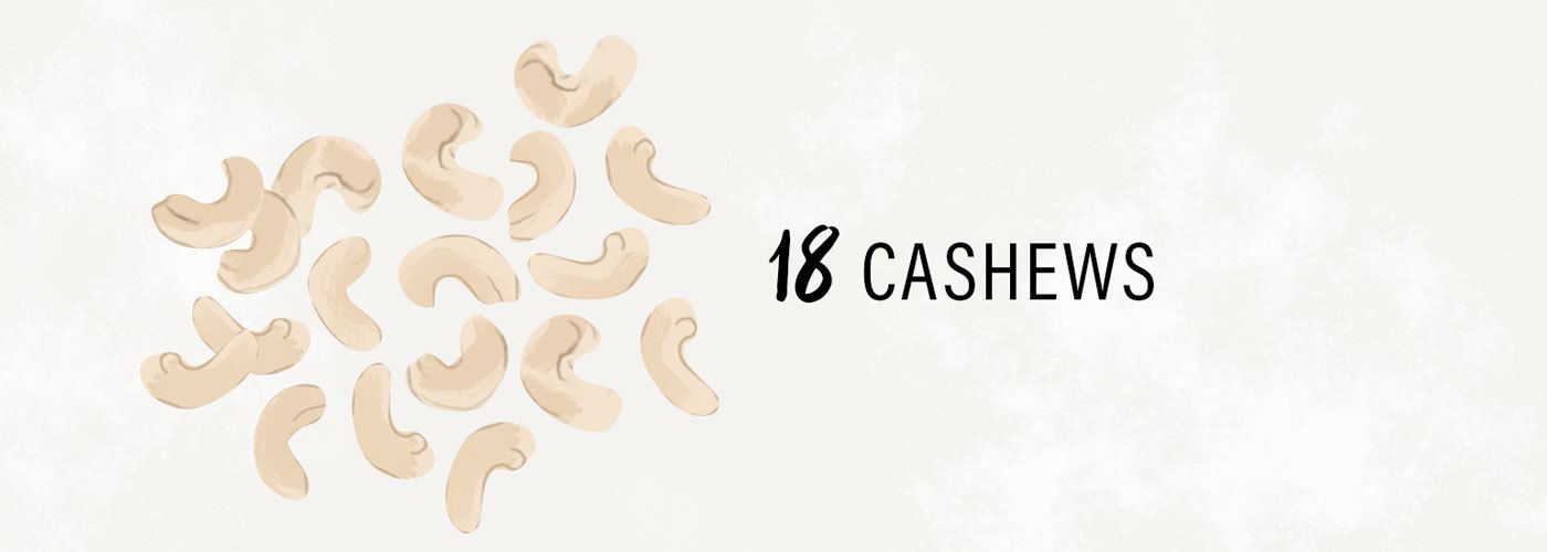 serving size of cashews