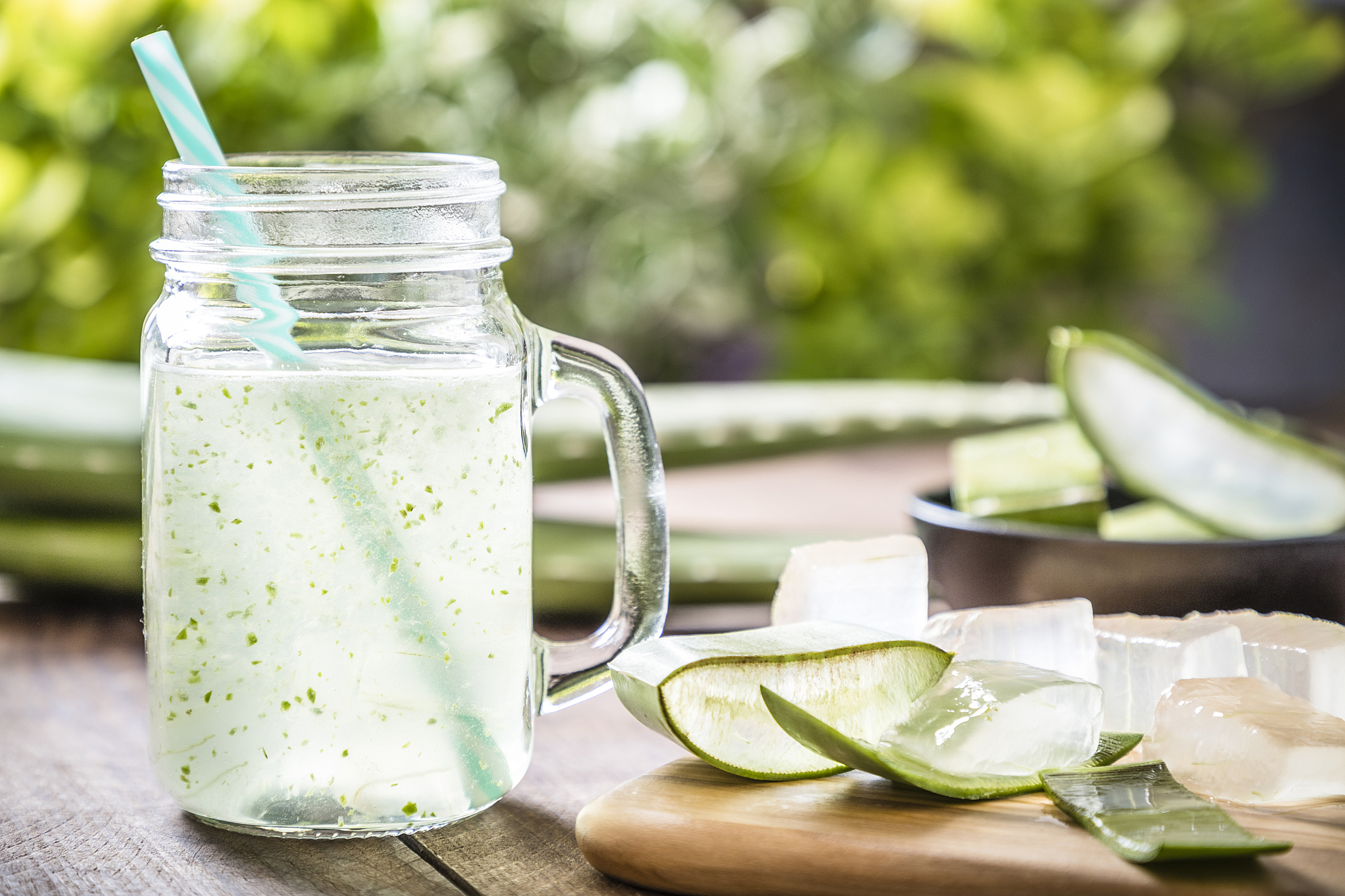 8 aloe vera juice benefits, including how it digestion Well+Good