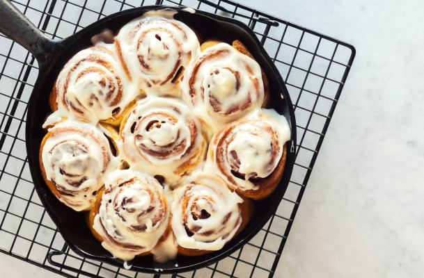 This Homemade Cinnamon Roll Is the Real Breakfast of Champions