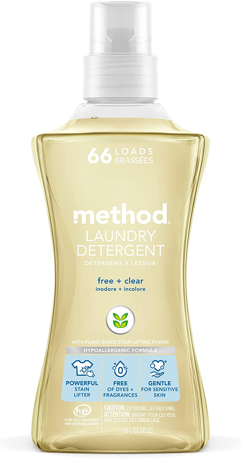 Method Laundry Detergent, Free + Clear