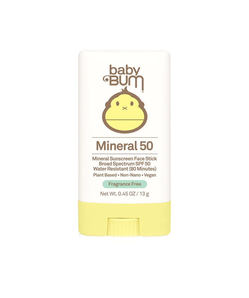 Baby Bum Mineral Stick, sunscreen for acne-prone skin