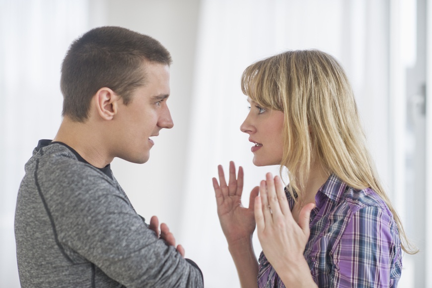 Arguing in a relationship: fighting and bickering aren't identical