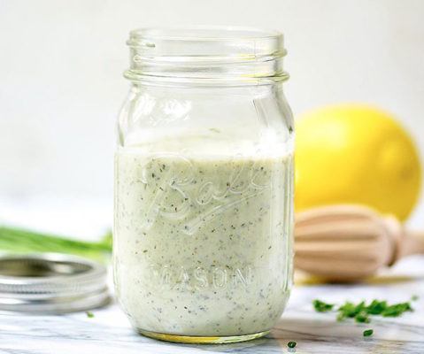 How to Make a Healthy Ranch Dressing Because, Sorry, Nobody Wants to Eat Naked Celery
