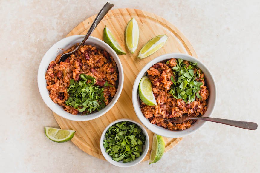 Instant Pot rice and beans