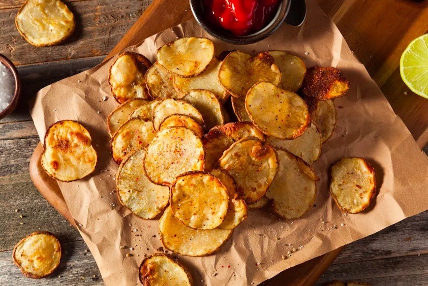 healthy potato chips