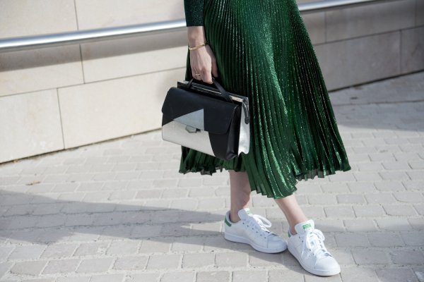 7 Midi Skirt and Sneaker Pairings That'll Bring the Comfy-Cool Vibes All Summer Long