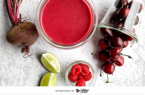 Cool Off With a Cherry Lime Smoothie That Packs a Secret Health-Boosting Twist