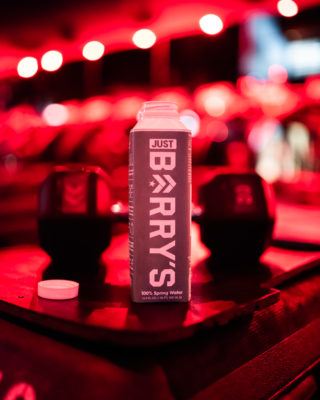 bottle of barry's x just water
