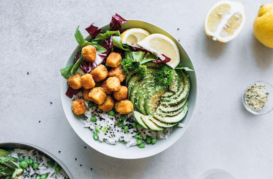Here’s what a healthy, balanced plate looks like when you’re vegan