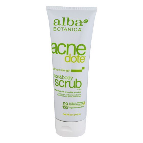 Alba Botanica Acnedote Face & Body Scrub
