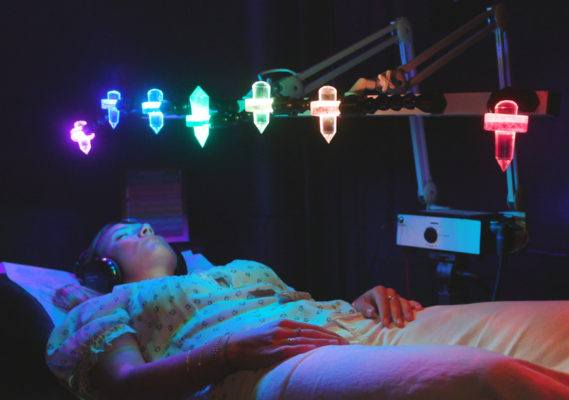 Heal Your Chakras in the Most Colorful Way Using Rainbow Crystal Light Therapy
