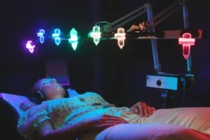 Heal your chakras in the most colorful way using rainbow crystal light therapy