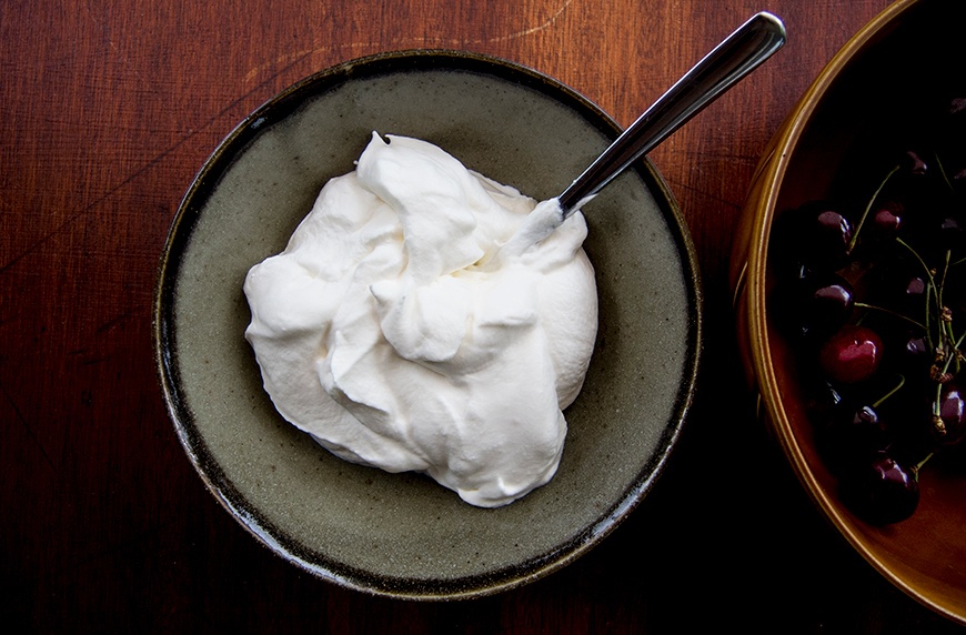 whipped coconut cream