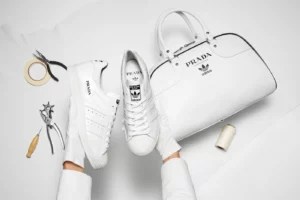 Adidas and Prada have teamed up to create the chicest dang sneakers we've ever seen