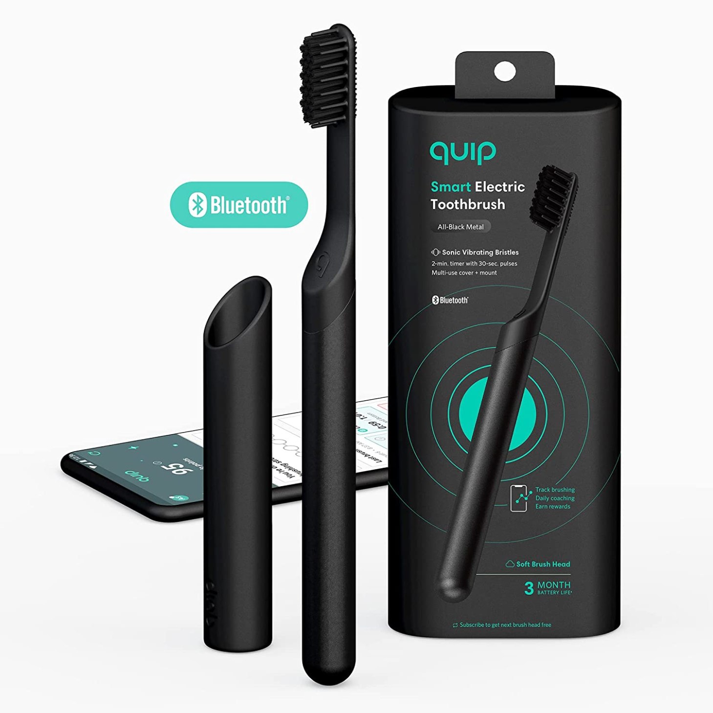 quip Adult Smart Electric Toothbrush