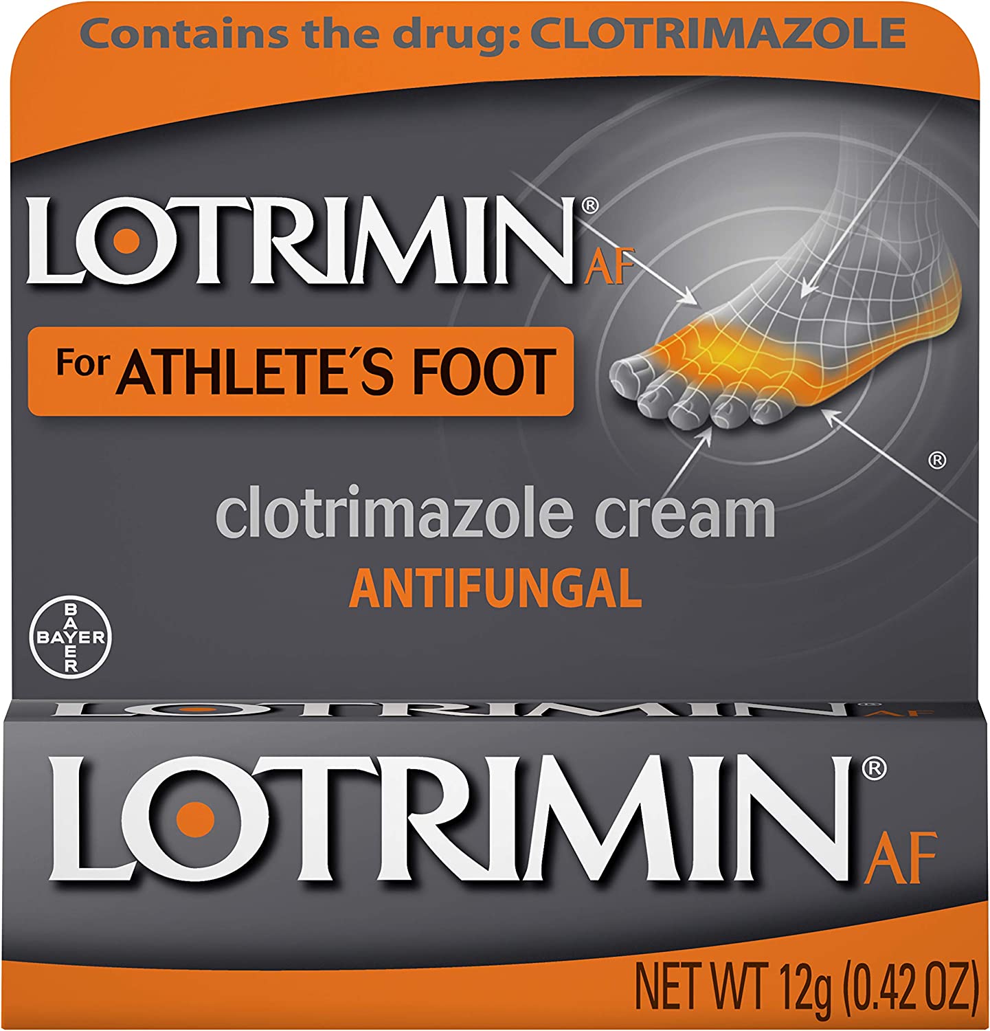 Lotrimin Antifungal Cream for Athlete's Foot