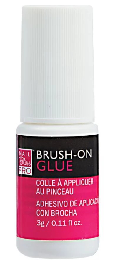 Nail Bliss Clear Brush-On Nail Glue, how to fix a broken nail