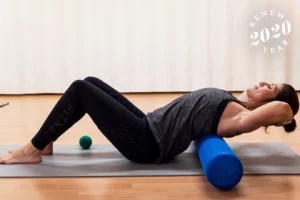 How to use your foam roller for lymphatic drainage (because it works for that too)