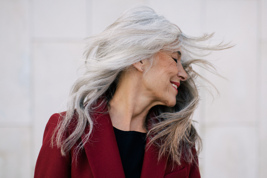 How you end up with white hair from stress | Well+Good