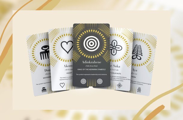Adinkra Guidance Cards Combine Spiritual Health and West African History to Steer Self Care Away...