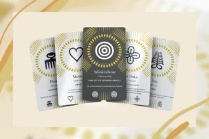 Adinkra guidance cards combine spiritual health and West African history to steer self care away from one-size-fits-all routines